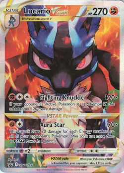 Lucario VSTAR SWSH291 Promo Holo SWSH: Sword & Shield Promo Cards LP Pokemon - Image 1