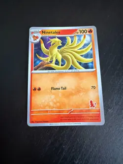 Charmander Stamped Ninetails My First Battle Pokemon Card - Image 1