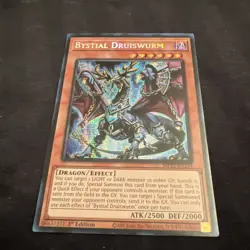 Near Mint, English Yu Gi Oh Bystial Druiswurm - MP23-EN159 - Prismatic Secret Ra - Image 1