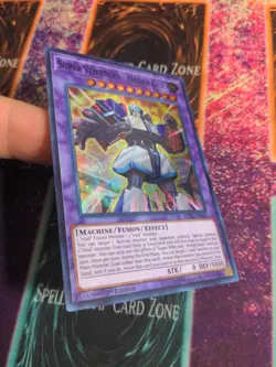 Yu-Gi-Oh! Super Vehicroid - Mobile Base LEDU-EN030 1st Edition Super Rare NM - Image 2
