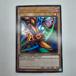 Left Leg of the Forbidden One - LOB EN121 - ULTRA Rare - Yugioh Euro - Image 1