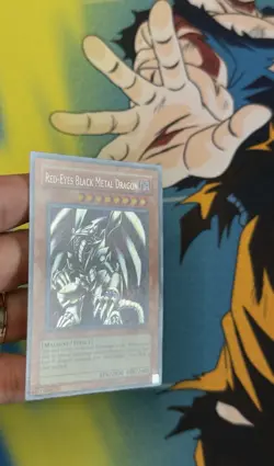 Yu-Gi-Oh! Red-Eyes Black Metal Dragon Secret Rare Error PP01-EN015 MINT - Image 3