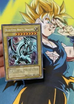 Yu-Gi-Oh! Blue-Eyes White Dragon Secret Rare BPT-003 Limited Edition NM - Image 1