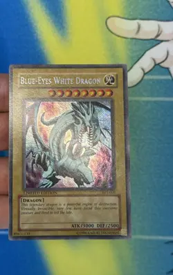 Yu-Gi-Oh! Blue-Eyes White Dragon Secret Rare BPT-003 Limited Edition NM - Image 3