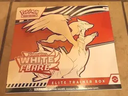 Pokemon Scarlet & Violet White Flare Elite Trainer Box ETB - SEALED & In Hand - Image 1