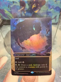 FOIL R 04 Bonders' Enclave STELLAR SIGHTS BORDERLESS Edge of Eternities MTG Card - Image 1