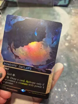 FOIL R 04 Bonders' Enclave STELLAR SIGHTS BORDERLESS Edge of Eternities MTG Card - Image 2