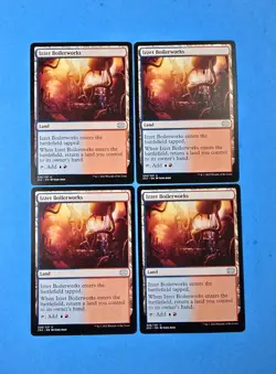 4x Izzet Boilerworks Double Masters 2022 Mtg Magic Gathering Land Mana Card 326 - Image 1