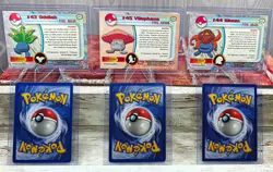 1999 Pokemon Jungle VILEPLUME, Gloom/Oddish + Topps 1st Edition (6) Card Set - Image 2