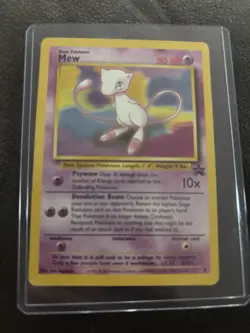 Rare | Mew #8 Black Star Promo Rare | Pokemon Cards | WOTC - Image 1