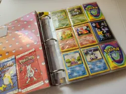 Pokemon binder With Some Vintage Cards lots of energies NO RARES - Image 1
