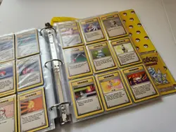 Pokemon binder With Some Vintage Cards lots of energies NO RARES - Image 3
