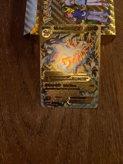 McHarizard VMAX Gold Foil Fan Art Card 🔥🔥🔥beautiful! - Image 1