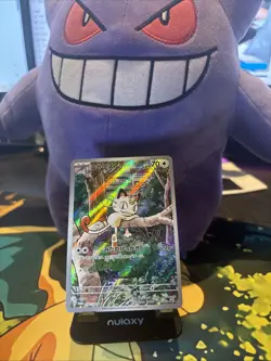 Mint Pokemon Card Starter Deck Generations Promo Meowth AR 192/Sv-p Rare Pokemon - Image 1