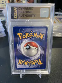 Shadowless Hitmonchan Graded Pokemon Card 4.5 1999 WOTC DGA PSA Card Holo - Image 2