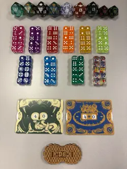 MTG Swamp Binder, EDH Deck Boxes, Card Storage, Spin Downs, Dice, Life Counters - Image 2