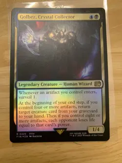 MTG Final Fantasy, Golbez, Crystal Collector- Foil - Image 1