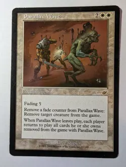 MTG English Parallax Wave LP+ Normal Nemesis Magic the Gathering - Image 1