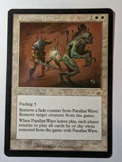 MTG English Parallax Wave LP+ Normal Nemesis Magic the Gathering - Image 2