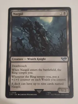 Nazgul (0339) #339 (NM) Lord of the Rings LTR Magic MTG - Image 1
