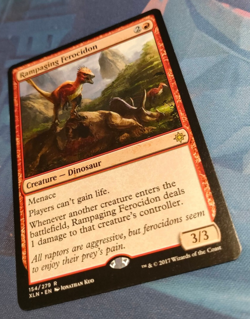 Rampaging Ferocidon - Ixalan - Rare - NM (see pics) MTG - Image 3