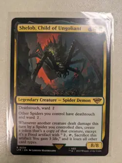 Shelob, Child of Ungoliant - Magic MTG 2023 Lord of the Rings NM - Image 1