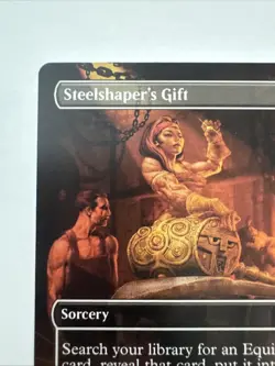 Steelshaper's Gift (Borderless) Commander Masters Regular - Image 2