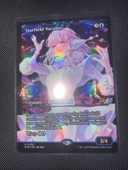 Mtg Edge Of Eternities Starfield Vocalist Foil - Image 1