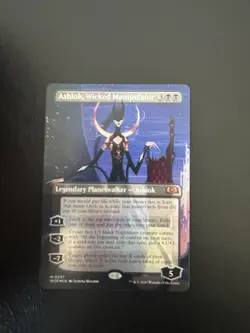 Foil Ashiok, Wicked Manipulator (Borderless) Wilds of Eldraine Mythic Rare 297 - Image 1