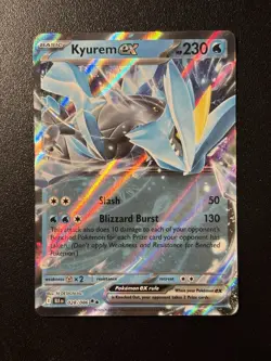 Kyurem ex 028/086 - English SV: Black Bolt - Pack Fresh Pokemon TCG NM - Image 1