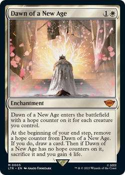 MTG magic 1x Dawn of the New Age (M/NM) Universes Beyond Lord of the Rings - Image 1