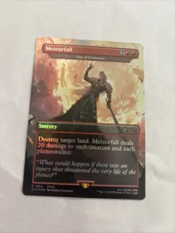 Meteorfall - Star of Extinction (Rainbow Foil) Secret Lair Drop Foil - Image 1