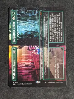 MTG / Walk-In Closet / DSK / #0341 / Regular (Borderless) / Mythic / NM - Image 1
