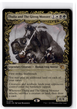Thalia and The Gitrog Monster (Showcase) #316 March of the Machine NM - Image 1