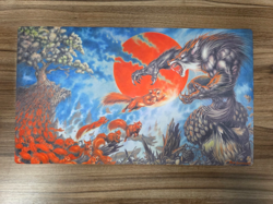 Magic the Gathering Ron Spencer Squirrels vs Werewolf Playmat - Image 1