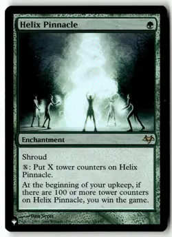 MTG Foil Helix Pinnacle- The List Reprints Moderately Played English - Image 1