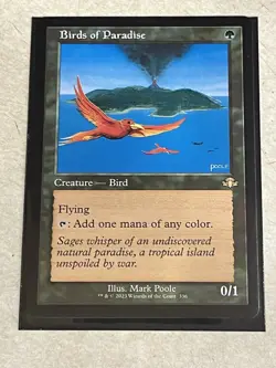 Birds of Paradise (Retro Frame) Dominaria Remastered Regular - Image 1