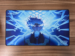 Magic the Gathering MagicCon Secret Lair Brainstorm Foil Stitched Playmat - Image 1
