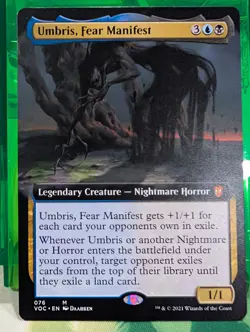Umbris, Fear Manifest (Extended Art) Commander: Innistrad: Crimson Vow Regular - Image 1