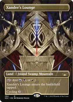 Xander's Lounge - MTG - Streets of New Capenna - BORDERLESS - NM - Image 1