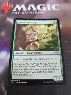 Mtg. 4x Squirrel Sovereign. Modern Horizons 2. Pack Fresh - Image 1