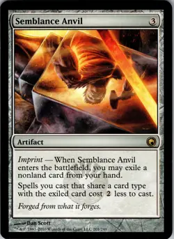 Semblance Anvil Scars of Mirrodin Rare NM Magic: The Gathering 201 Normal - Image 1