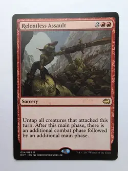 MTG Relentless Assault (DDT) Duel Decks: Merfolk vs Goblins Regular Rare 054/063 - Image 1