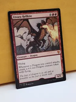 1x Utvara Hellkite, LP (see photos), C17, Magic: the Gathering, MtG - Image 3