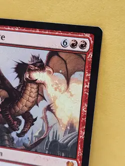 1x Utvara Hellkite, LP (see photos), C17, Magic: the Gathering, MtG - Image 4
