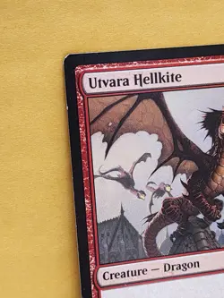 1x Utvara Hellkite, LP (see photos), C17, Magic: the Gathering, MtG - Image 5