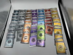 Lot Of 60 Pokemon Holo Basic Energy Cards From Different Modern Sets - Image 1