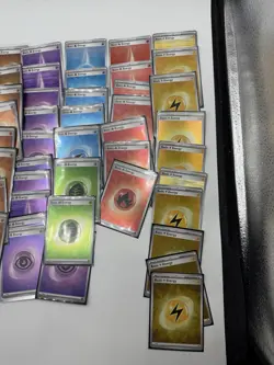 Lot Of 60 Pokemon Holo Basic Energy Cards From Different Modern Sets - Image 4