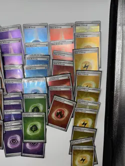 Lot Of 60 Pokemon Holo Basic Energy Cards From Different Modern Sets - Image 5