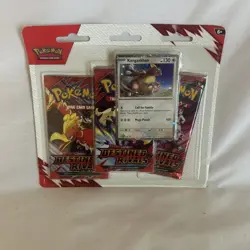 Pokemon Destined Rivals 3 Pack Blister Kangaskhan - Image 1